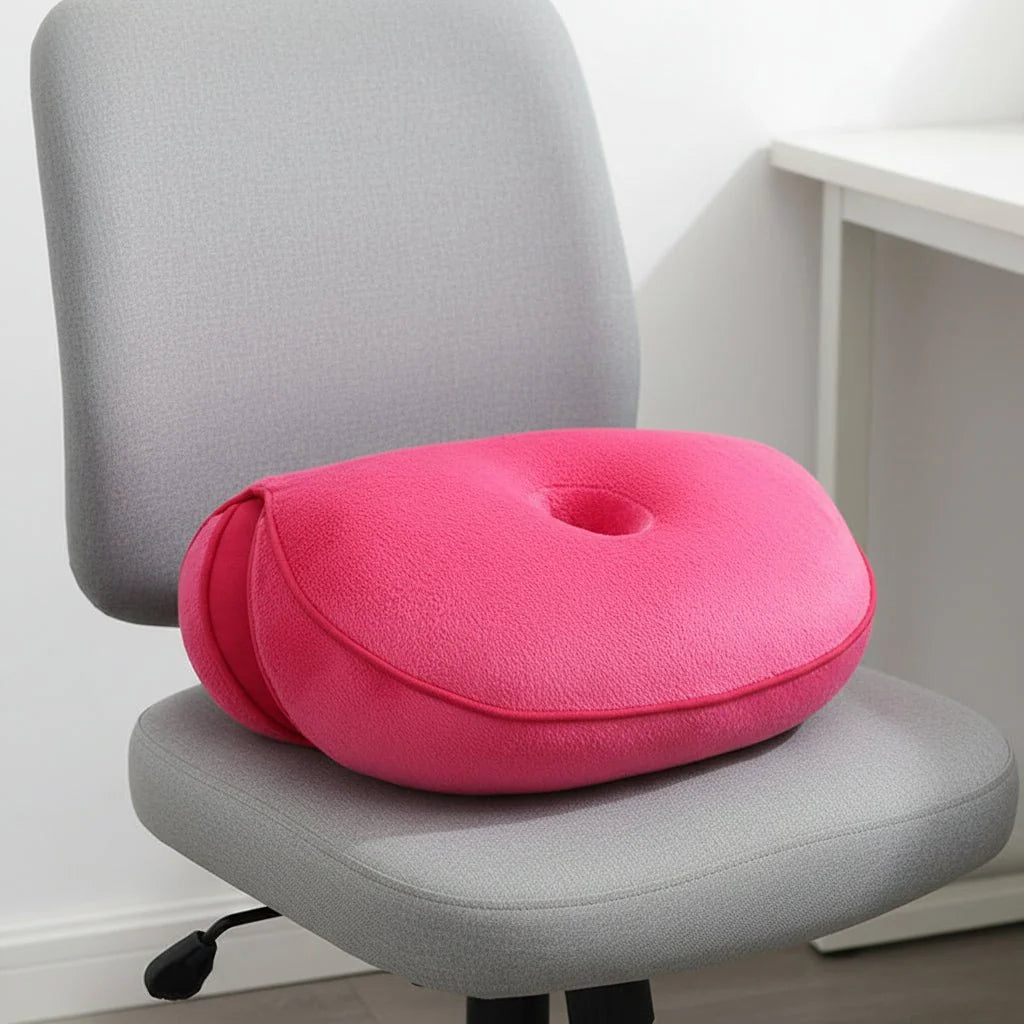 Seat Cushion Ergonomic Tailbone Cutout High-Density Foam
