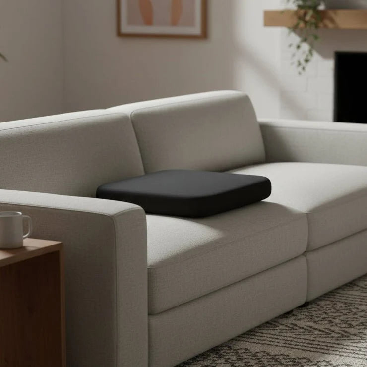 Seat Cushion Foam Support Non-Slip Base Removable Cover