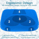 Seat Cushion Honeycomb Gel Cooling Pressure Relief