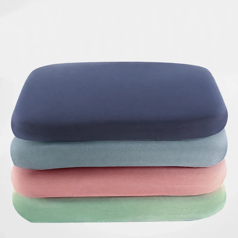 Seat Cushion Memory Foam Breathable Cotton Blend Cover