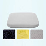 Seat Cushion Memory Foam Breathable Cotton Blend Cover