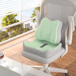 Seat Cushion Memory Foam Breathable Lumbar Support