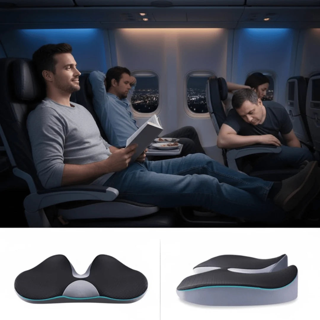 Seat Cushion Memory Foam Non-Slip Breathable