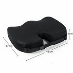 Seat Cushion U-Shaped Memory Foam Coccyx Support