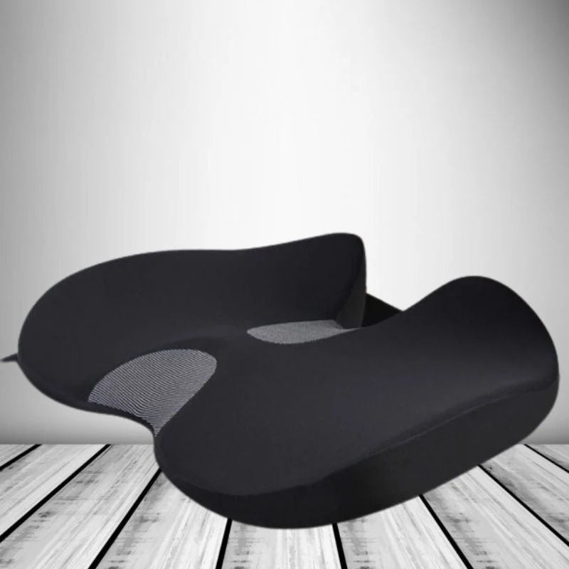 Seat Cushion U-Shaped Memory Foam Non-Slip & Adjustable Strap