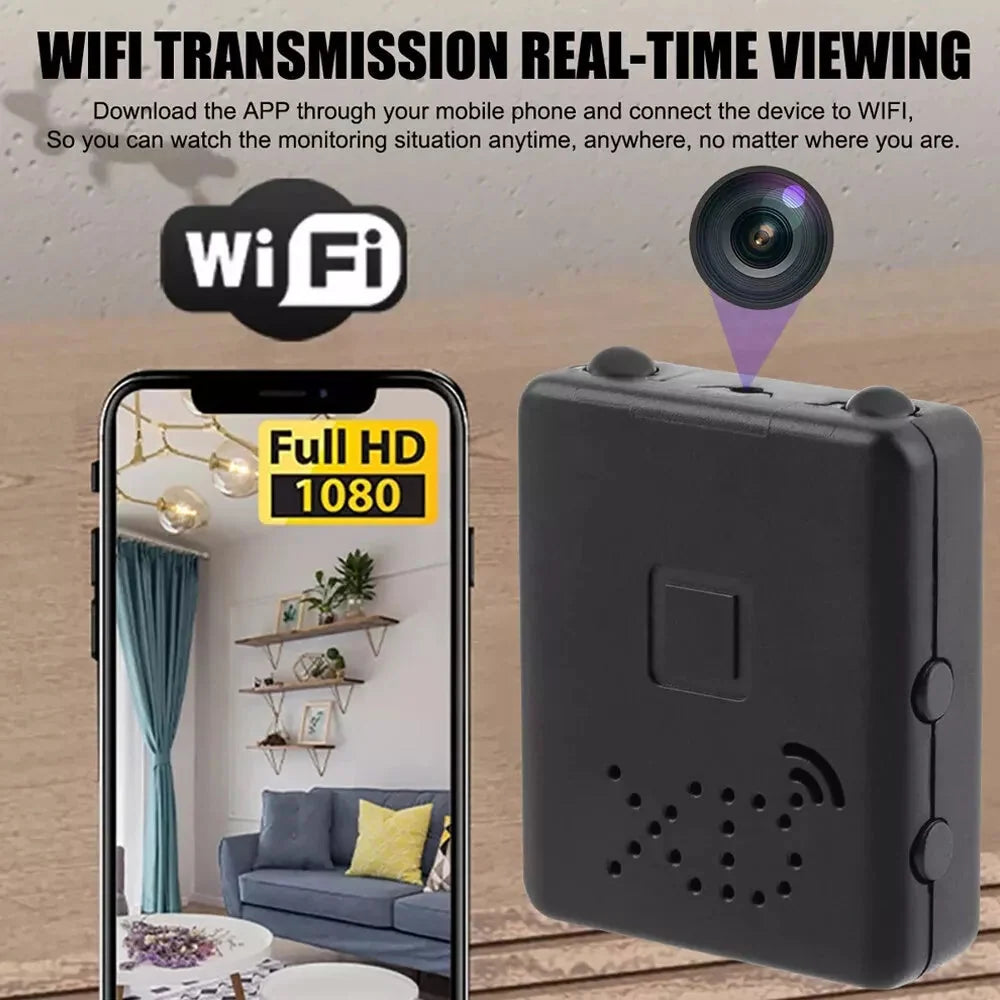 Security Camera 1080p Night Vision Mobile App Streaming