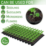Seedling Propagation Tray Rectangular Built In Water Reservoir