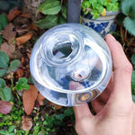 Self-Watering Globe Ceramic & Clear 500 mL