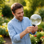 Self-Watering Globe Slow-Release 500ml Ceramic & Plastic