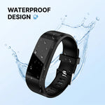 Senior Smartwatch Heart Rate & Blood Pressure Monitor