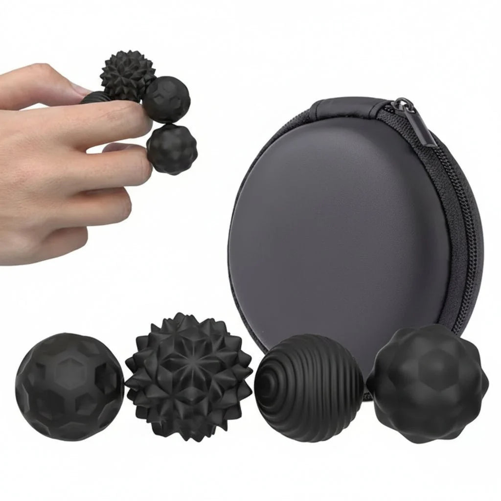Sensory Stones Magnetic Silicone Fidget Set of 4