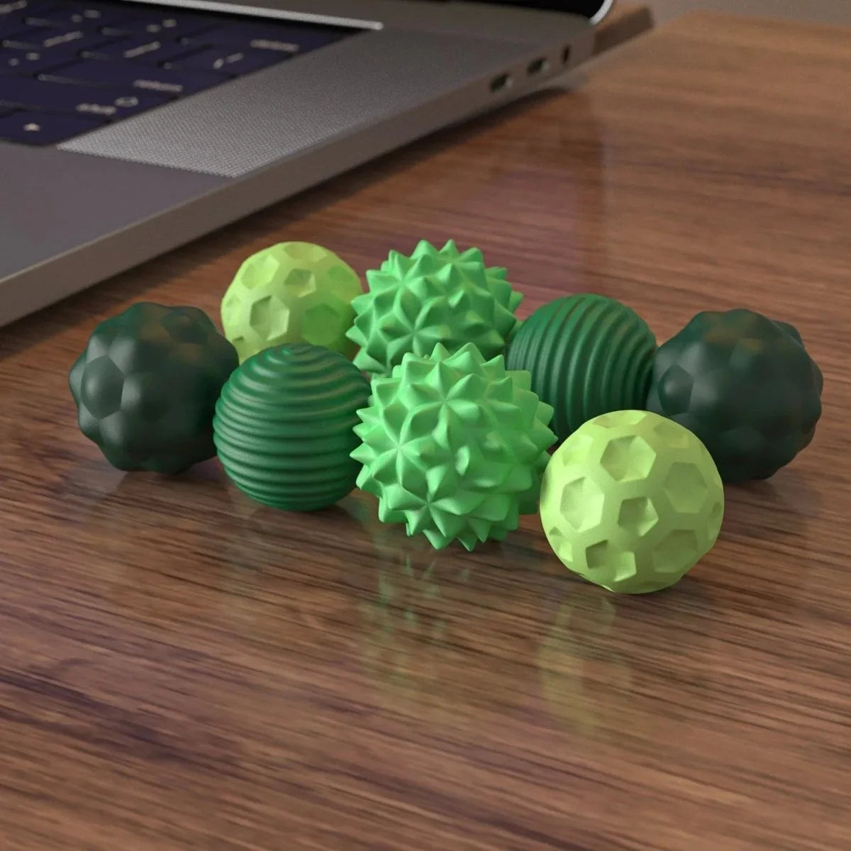 Sensory Stones Magnetic Silicone Fidget Set of 4