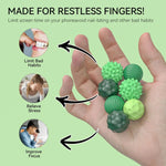 Sensory Stones Magnetic Silicone Fidget Set of 4