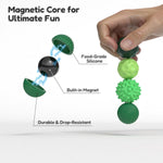 Sensory Stones Magnetic Silicone Fidget Set of 4