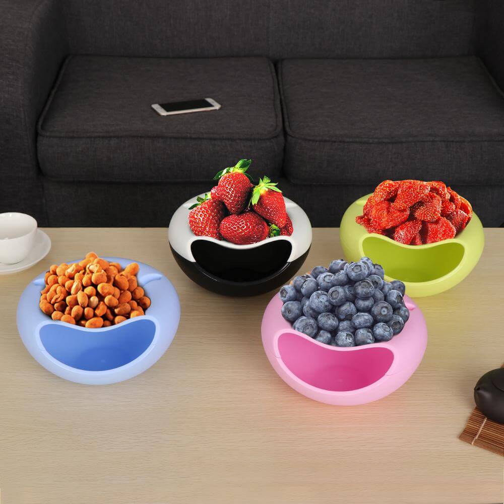 Serving Bowl Double-Layer Lightweight PP
