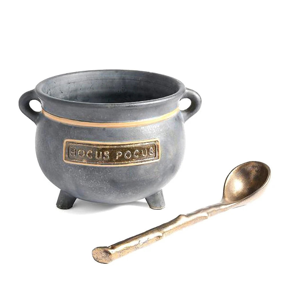 Serving Bowl Halloween Witch Design With Spoon