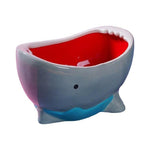Serving Bowl Shark Jaw Design Ceramic 20 Oz