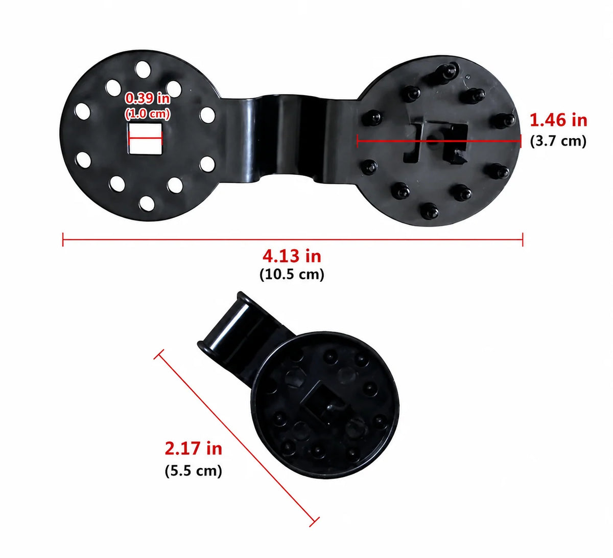 Shade Cloth Clips UV-Resistant Locking Grip
