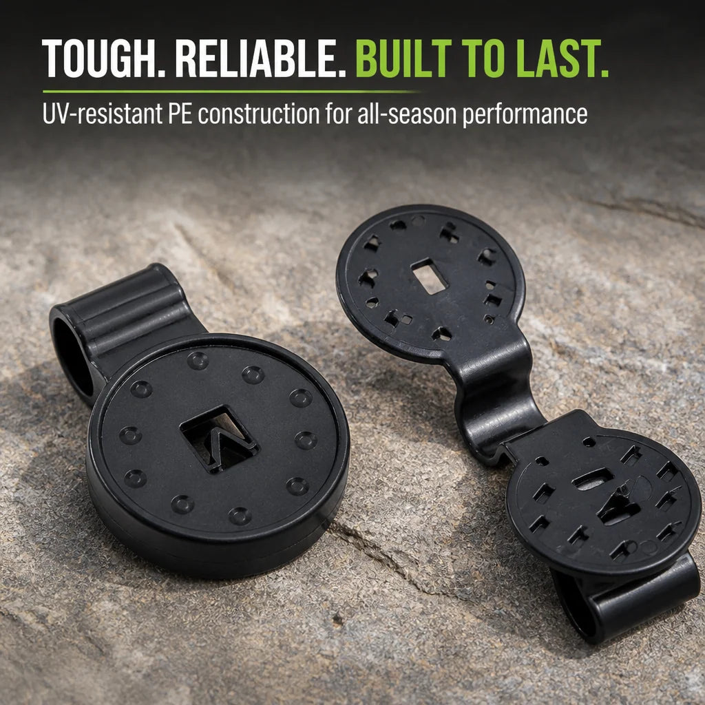 Shade Cloth Clips UV-Resistant Locking Grip