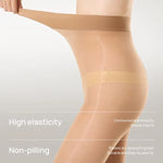 Sheer Tights Tear-Resistant High-Waist Tummy Control