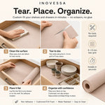 Shelf Liner Waterproof Cushioned Tear-to-Size Non-Adhesive