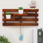 Shelf Organizer 3-Tier Wall-Mounted Wood