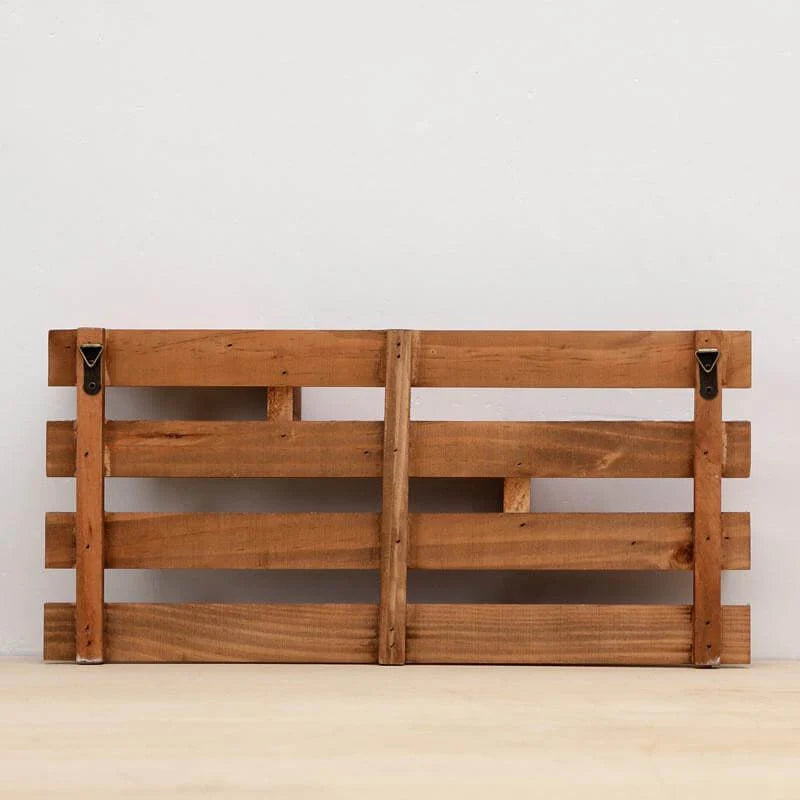 Shelf Organizer 3-Tier Wall-Mounted Wood