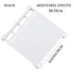 Shelf Organizer Adjustable Width No-Drill Installation