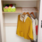 Shelf Organizer Adjustable Width No-Drill Installation