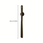 Shoe Horn Solid Wood Long Handle Magnetic Wall Mount