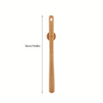 Shoe Horn Solid Wood Long Handle Magnetic Wall Mount