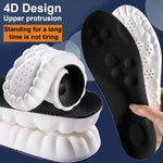 Shoe Insoles 4D Shock-Absorbing Arch Support & Massaging Texture