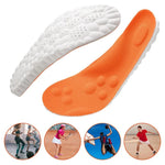 Shoe Insoles Shock-Absorbing Breathable Sweat-Wicking Trim-To-Fit