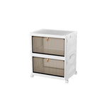 Shoe Organizer Clear Plastic Stackable Adjustable Partitions