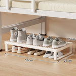Shoe Organizer Shelf Stackable Ventilated Grid Top Non-Slip Feet