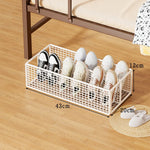 Shoe Organizer Under-Bed Divided Ventilated Metal Mesh