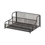 Shoe Organizer Under-Bed Pull-Out Steel Wire Basket