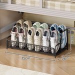 Shoe Organizer Under-Bed Pull-Out Steel Wire Basket