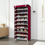 Shoe Rack Cabinet Self-Standing Non-Woven Roll-Up Cover