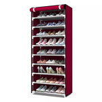 Shoe Rack Cabinet Self-Standing Non-Woven Roll-Up Cover