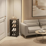 Shoe Rack Corner Design Stackable Tool-Free Assembly