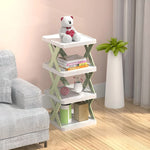 Shoe Rack Foldable Multi-Tier Space-Saving Storage