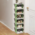 Shoe Rack Foldable Multi-Tier Space-Saving Storage