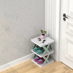Shoe Rack Multi-Tier Space-Saving Clear Panels