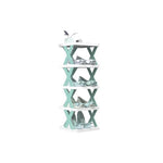 Shoe Rack Multi-Tier Space-Saving Clear Panels
