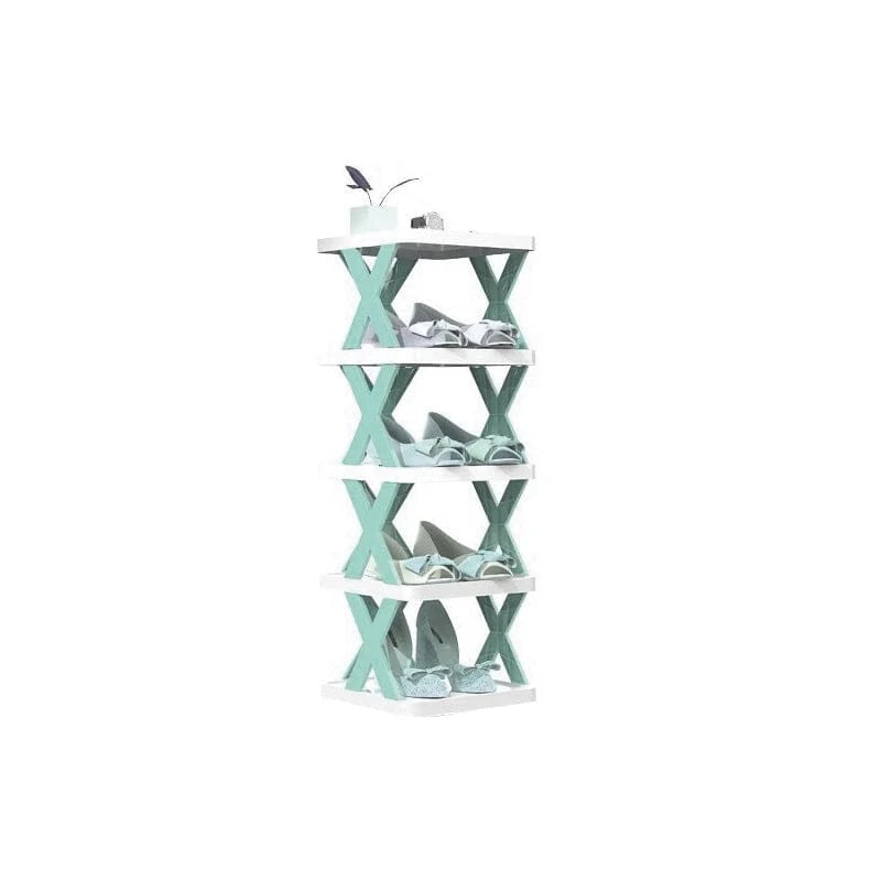 Shoe Rack Multi-Tier Space-Saving Clear Panels