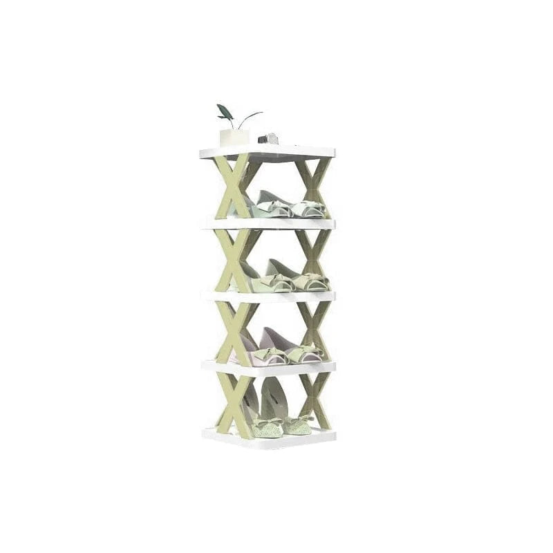 Shoe Rack Multi-Tier Space-Saving Clear Panels