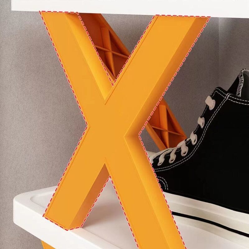Shoe Rack Multi-Tier Space-Saving Clear Panels