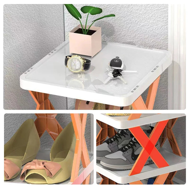 Shoe Rack Multi-Tier Space-Saving Storage Organizer
