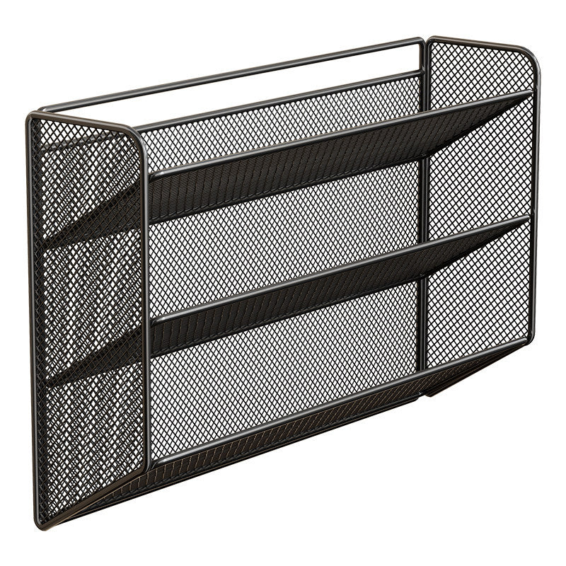 Shoe Rack Wall-Mounted Fold-Down Ventilated Steel Mesh